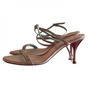 Escada sandals sz 38.5