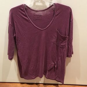 Maroon shirt