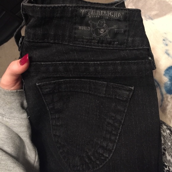 Black True Religion Jeans - Picture 3 of 4
