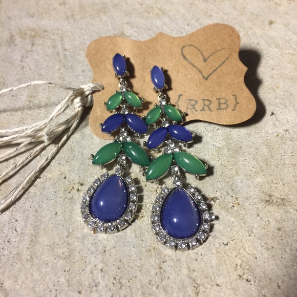 Fancy Dangle Earrings - Picture 1 of 3
