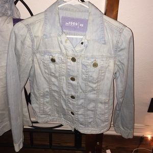 Gap Jean Jacket Light Wash 1969 size Women's XS