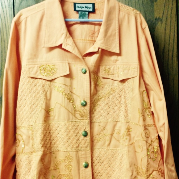 Peach color jacket