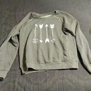 Cupshe arrow sweatshirt