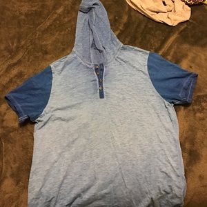 Guess hooded shirt
