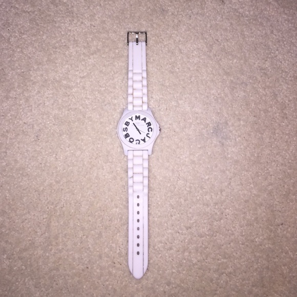 Marc Jacobs white and black watch