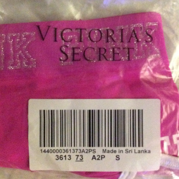 💗NEW PINK Victoria's Secret Logo Boyshort Panties - Picture 3 of 3