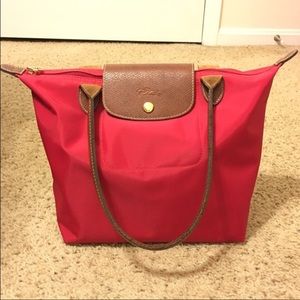 Longchamp bag in red