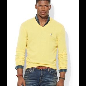 Ralph Lauren Men's V Neck Sweater