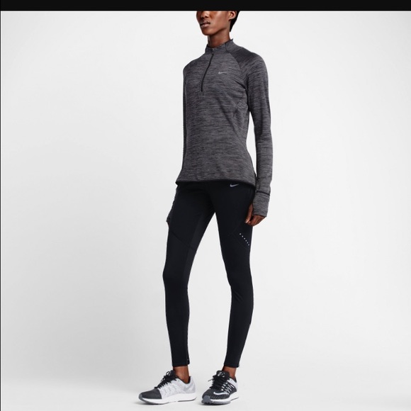 Nike Shield Training Legging Pants - Medium- Black - Picture 4 of 4