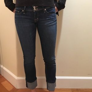 Hudson cropped jeans