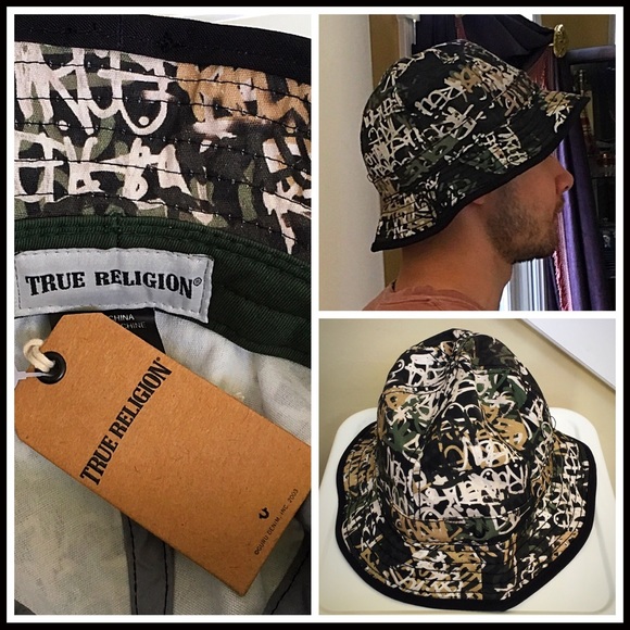 TRUE RELIGION❤️GIFT PERFECT❤️ Bucket Hat - Picture 5 of 6