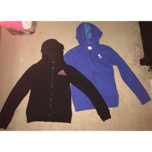 Bundle of two Adidas sweaters