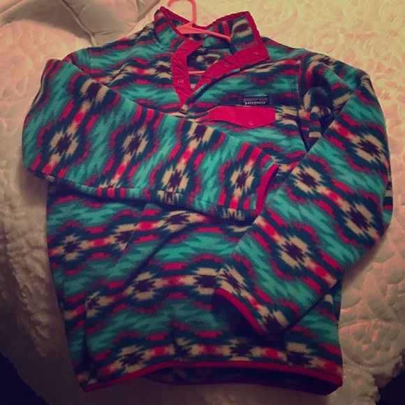 Patagonia fleece snap up rare color