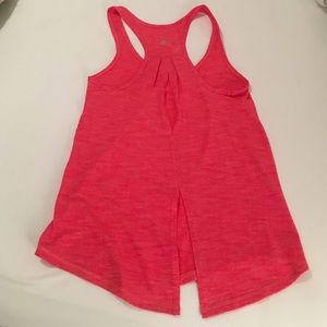 Salute the sun tie tank  size 2 "boom juice" pink