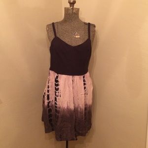 American Eagle boho tie dye babydoll style tunic