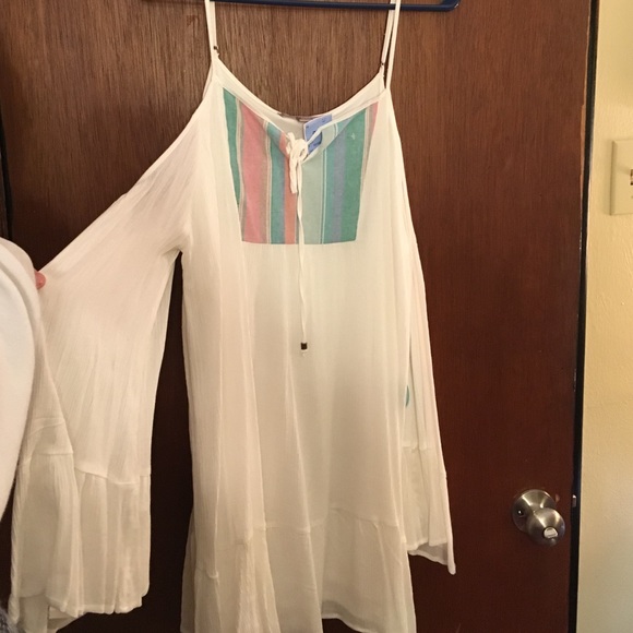 Off the shoulders dress