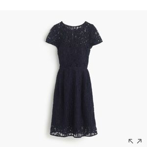 J crew Blue lace dress