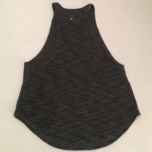 "Silver" lululemon singlet size 4 grey