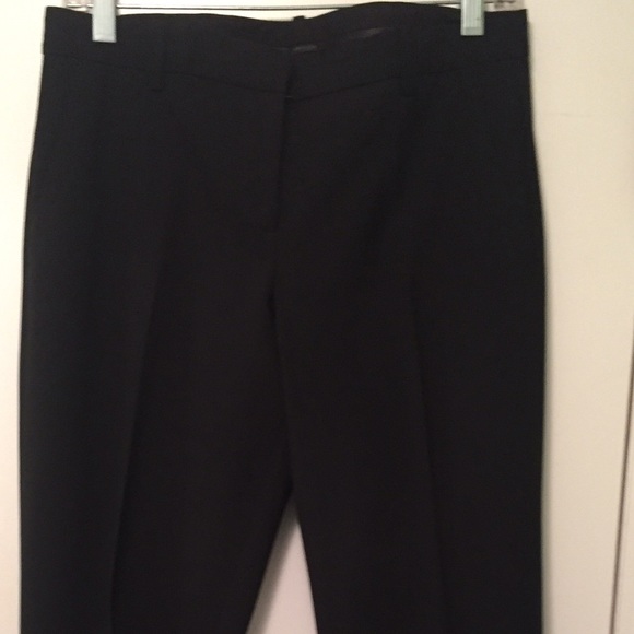 Theory Black Stretch Wool Pant, Size 8
