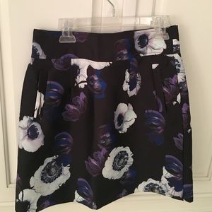 J crew floral skirt