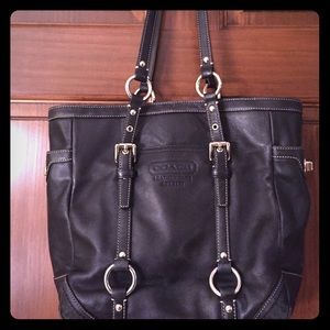 Coach black purse.