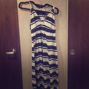 M Gap Halter Maxi Dress
