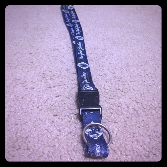 New York Yankee lanyard.