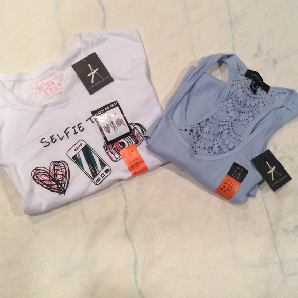 Bundle Ladies T-shirt and tank NWT