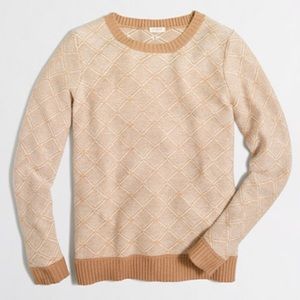 J.Crew Diamond Jacquard Women's Sweater
