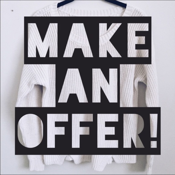 All REASONABLE offers will be accepted.