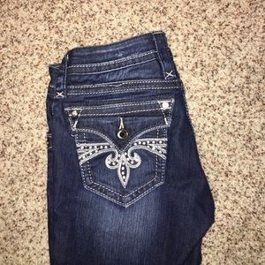 Rock revival skinny jeans