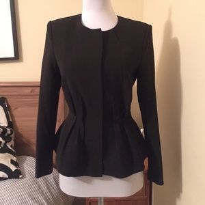 Black Peplum Jacket