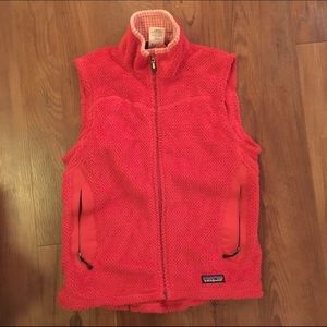 Patagonia fuzzy vest size Small