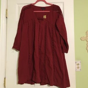 NWT American Eagle S Boho Tunic in Res
