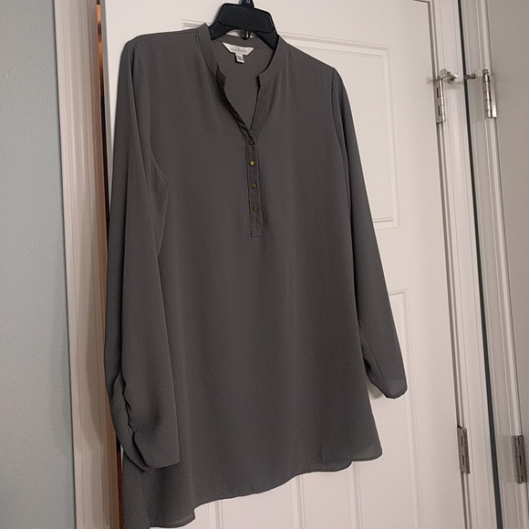 Charming Charlie Grey shirt