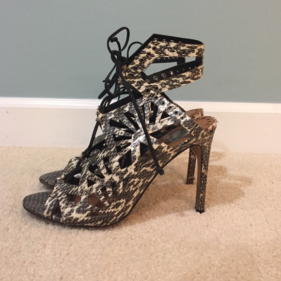 Dolce vita black and white heels - Picture 3 of 4