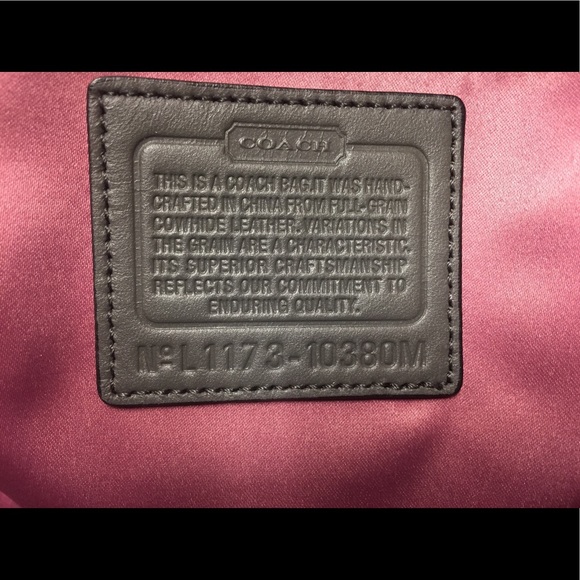 NWT—Coach Signature Gallery patent leather tote - Picture 7 of 8