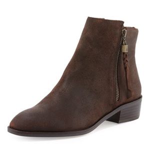 Rosaria suede ankle booties