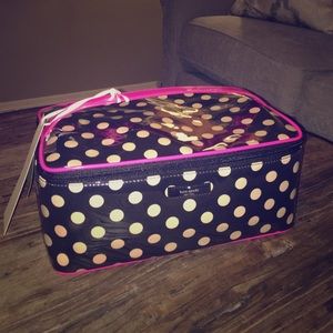 Kate Spade Large Colin travel cosmetic case