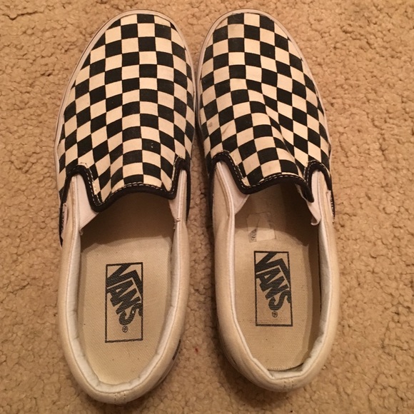Checkered Vans