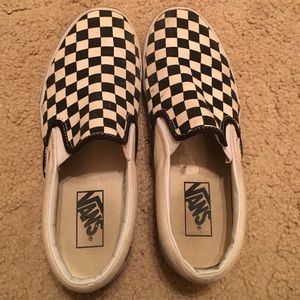 Checkered Vans