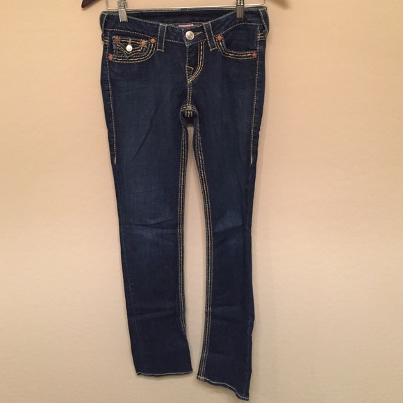 True Religion Dark Wash Jeans Size 2/26