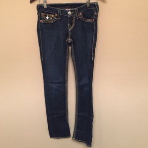 True Religion Dark Wash Jeans Size 2/26