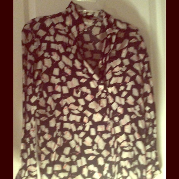 Antiquated blouse with books