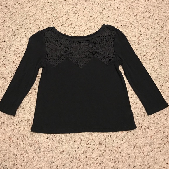 American eagle crochet shirt