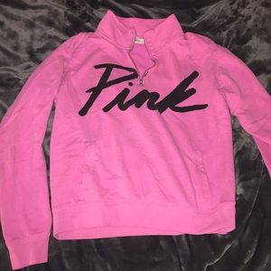 PINK quarter zip