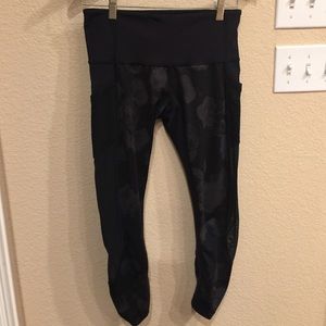 Lululemon High Waisted Cropped Leggings