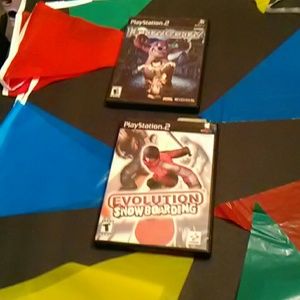 2 ps2 games, sold as set