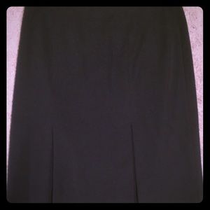 Black pencil skirt