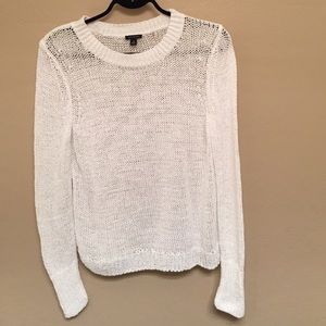 White Ann Taylor Sweater